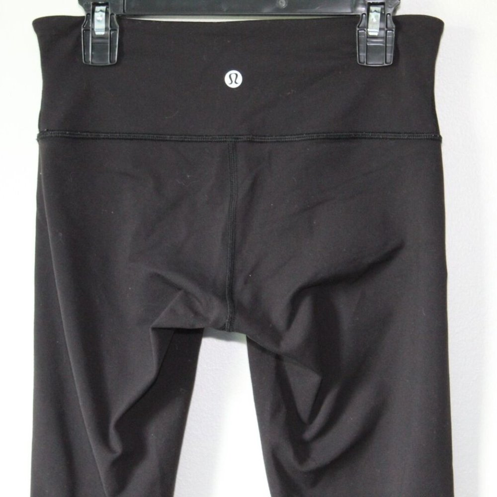 Lululemon Wunder Under Low-Rise Tight Full-On Luon 28" Black Size 4 H13796 - Picture 5 of 12